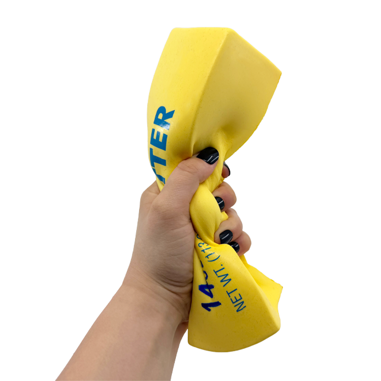 Fun Doh 10" JUMBO Butter Squish Slow Rise Toy- 9/Display
