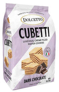 DOLCETTO CUBETTI DARK CHOCOLATE WAFERS (8.8 oz bags)