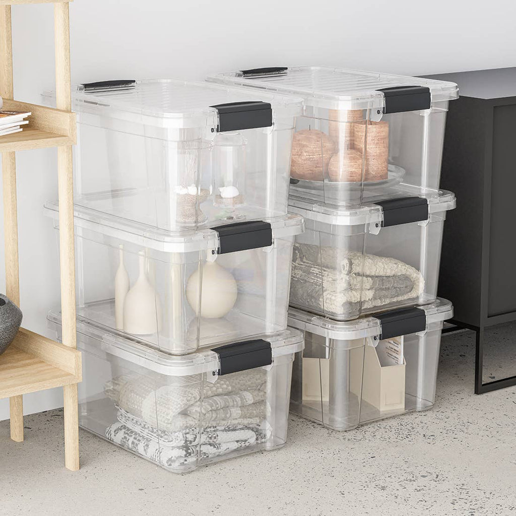 Superio Clear Closet Storage Organizing Container - M/L Size