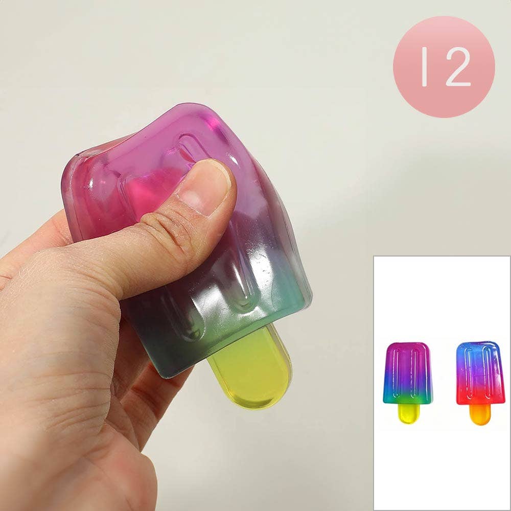 12PCS - Popsicle Squishy Stress Relief Squeeze Toy