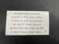 Describe my Life Magnet   