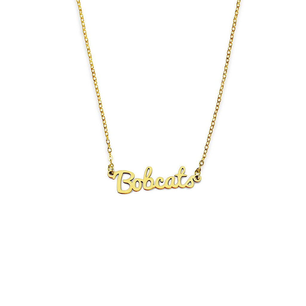 Ohio University Script Necklace Bobcats