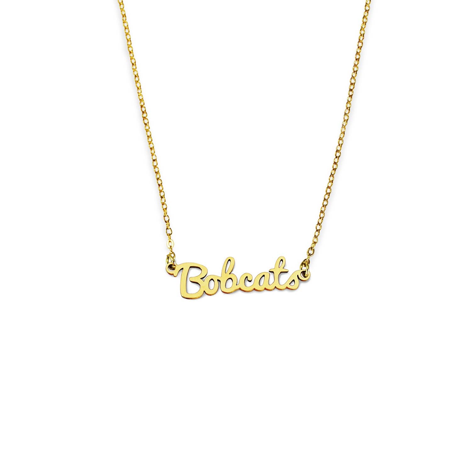 Ohio University Script Necklace Bobcats