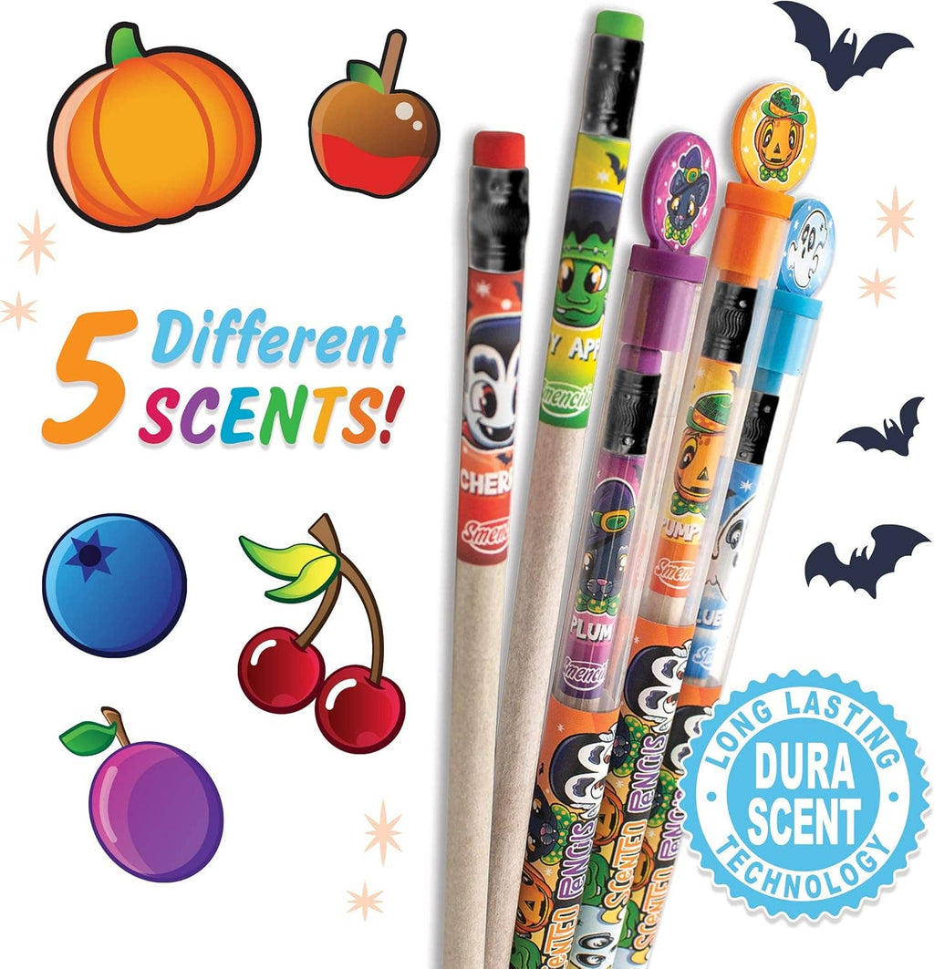Halloween Smencils Cylinder - Scented #2 Pencils - 50 Count