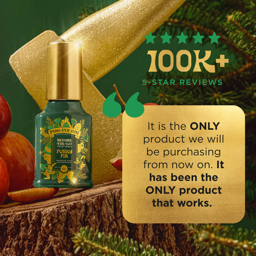 Holiday Poo~Pourri - Funky Fir 2 oz Boxed