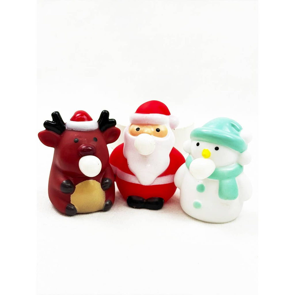 Blow Bubble Cute Christmas Character Squishy