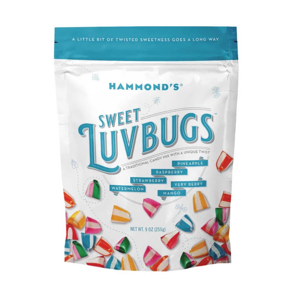 Traditional Candy - Sweet Luvbugs - 9 oz Resealable Bag