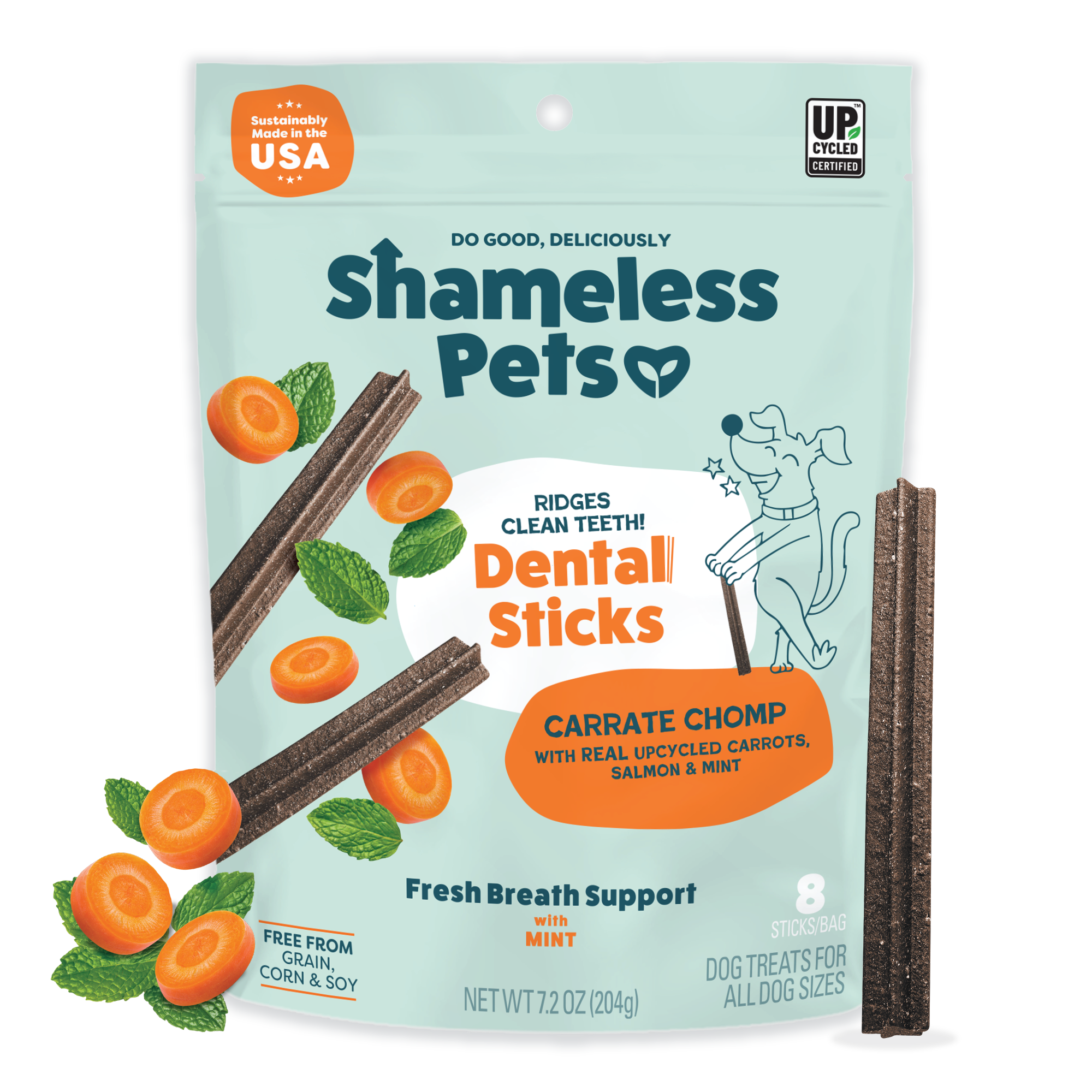Carrate Chomp Dental Sticks Dog Treats