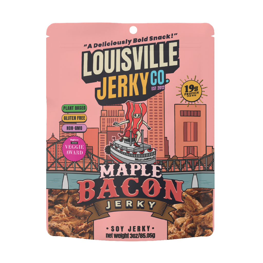 Vegan & Plant Based Maple Bacon Jerky 3 oz