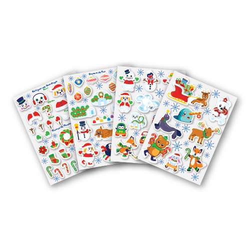 Sticker Magic: Winter Wonderland (Candy Cane)