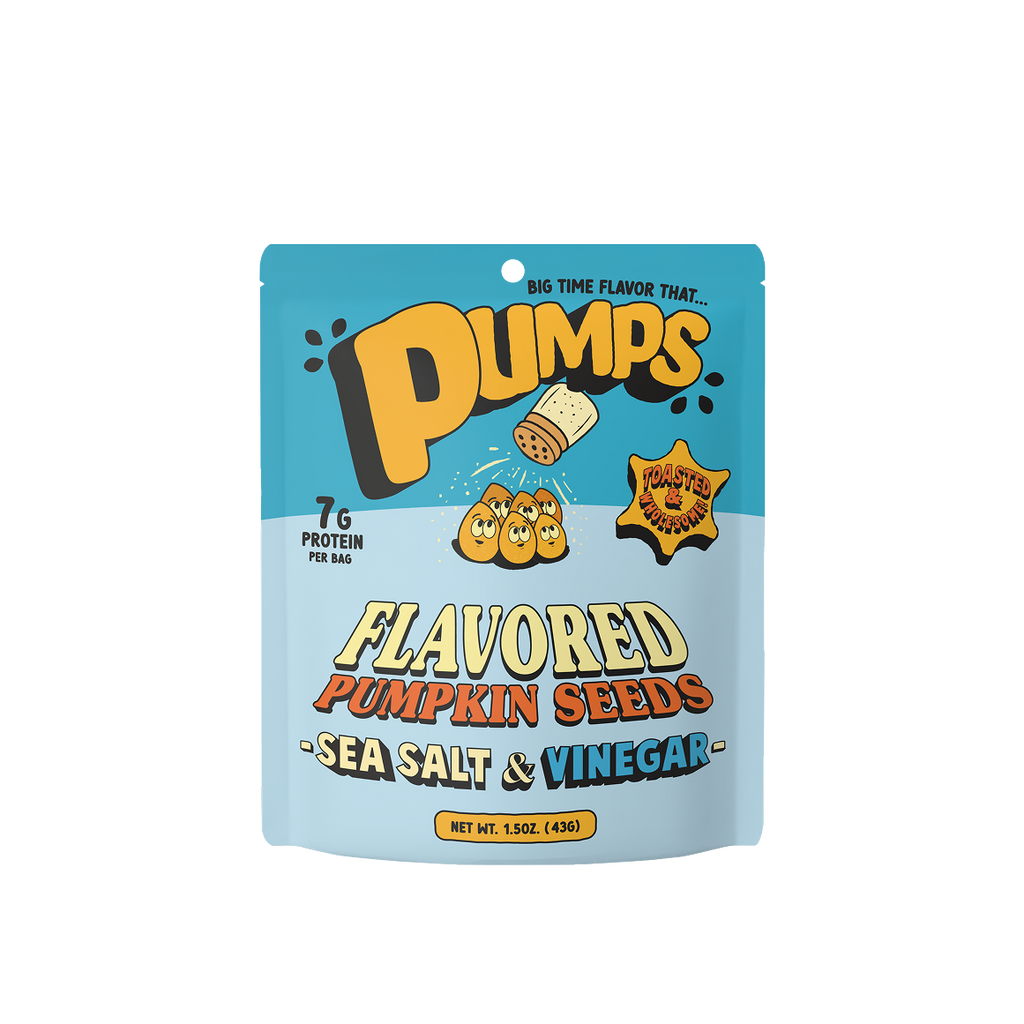 Pumps Toasted Pumpkin Seeds  - Sea Salt & Vinegar