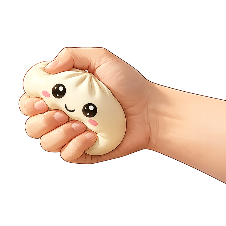 Fun Doh Mystery Slow Rise Dumpling VIRAL Squish Toy