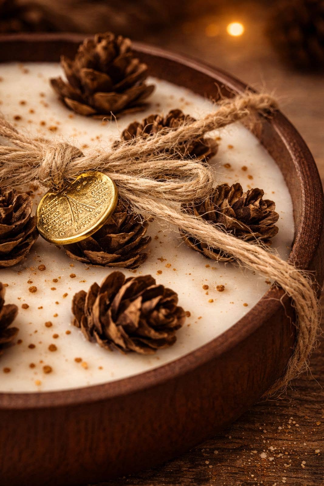 Woodland Pinecone Candle