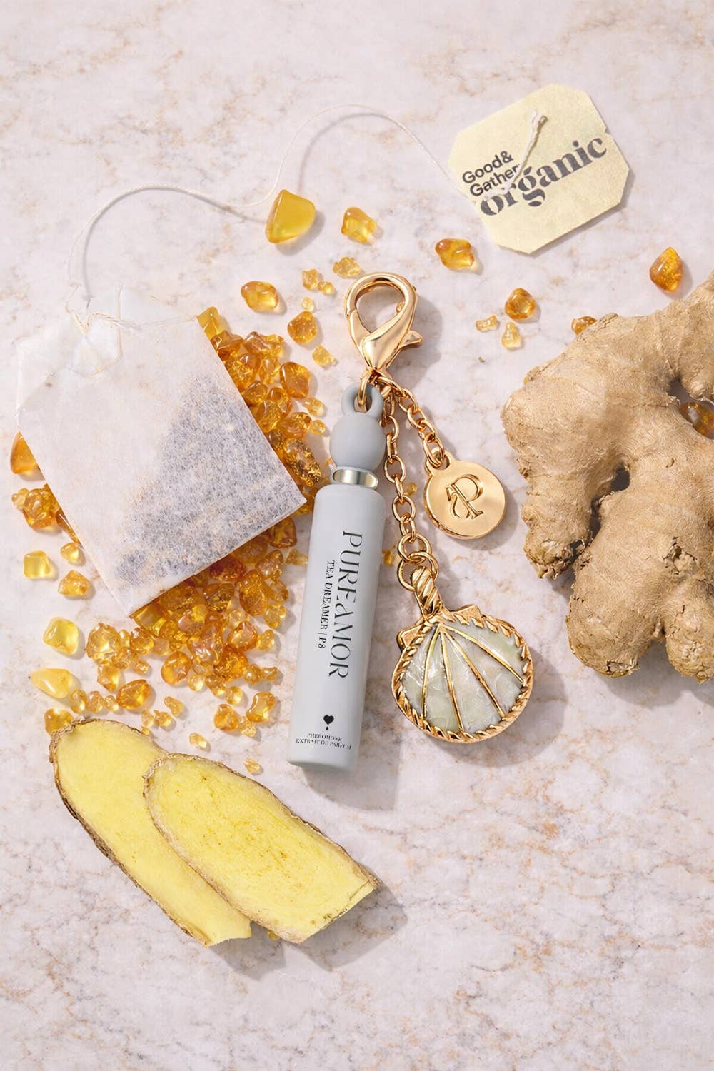 Tea Dreamer Pheromone Perfume Oil Keychain - 2ml Mini