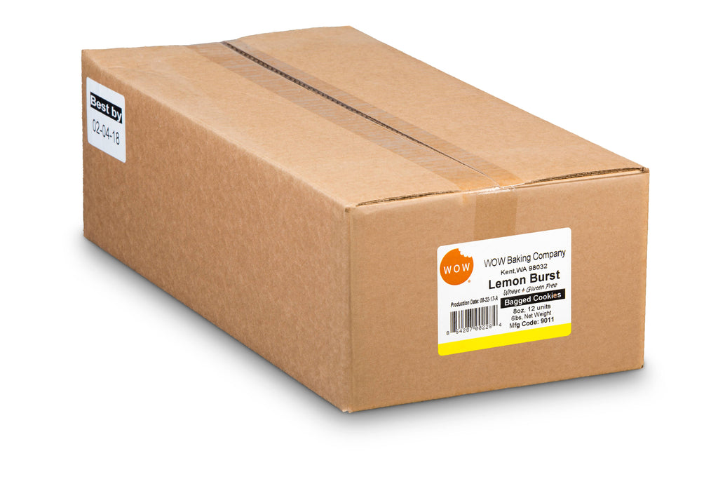 Gluten-Free Lemon Burst Cookie Resealable Bag