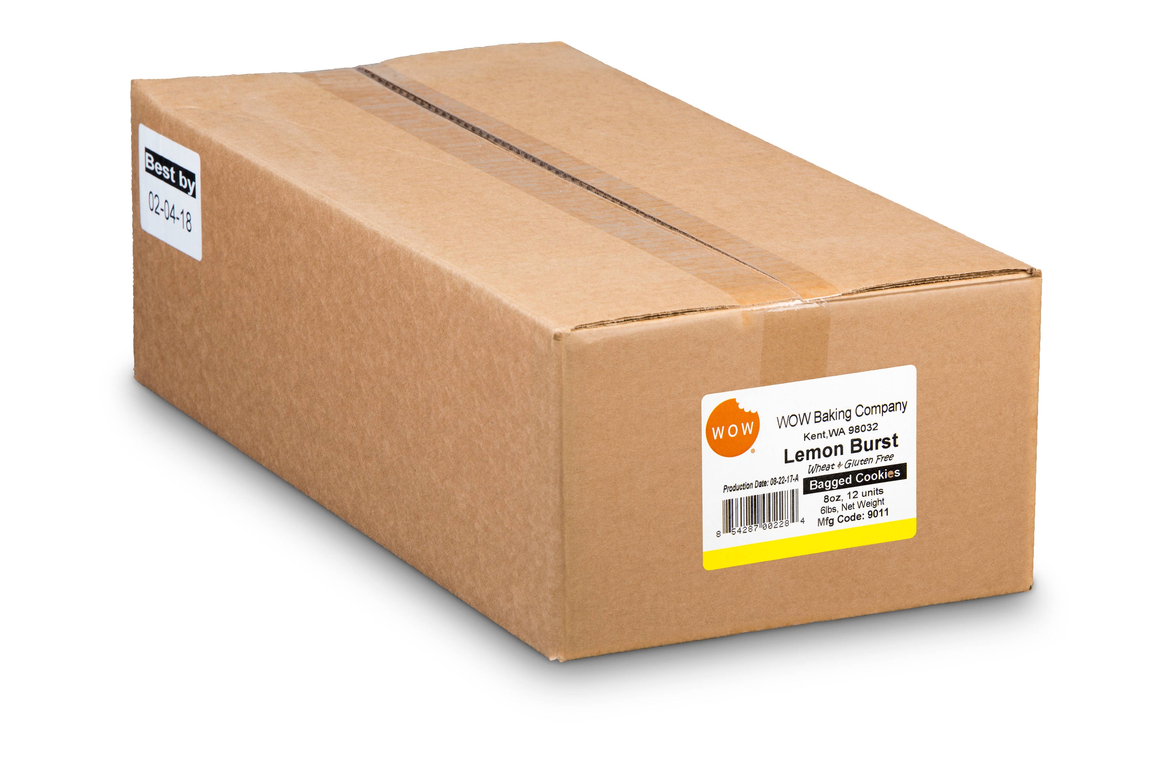 Gluten-Free Lemon Burst Cookie Resealable Bag