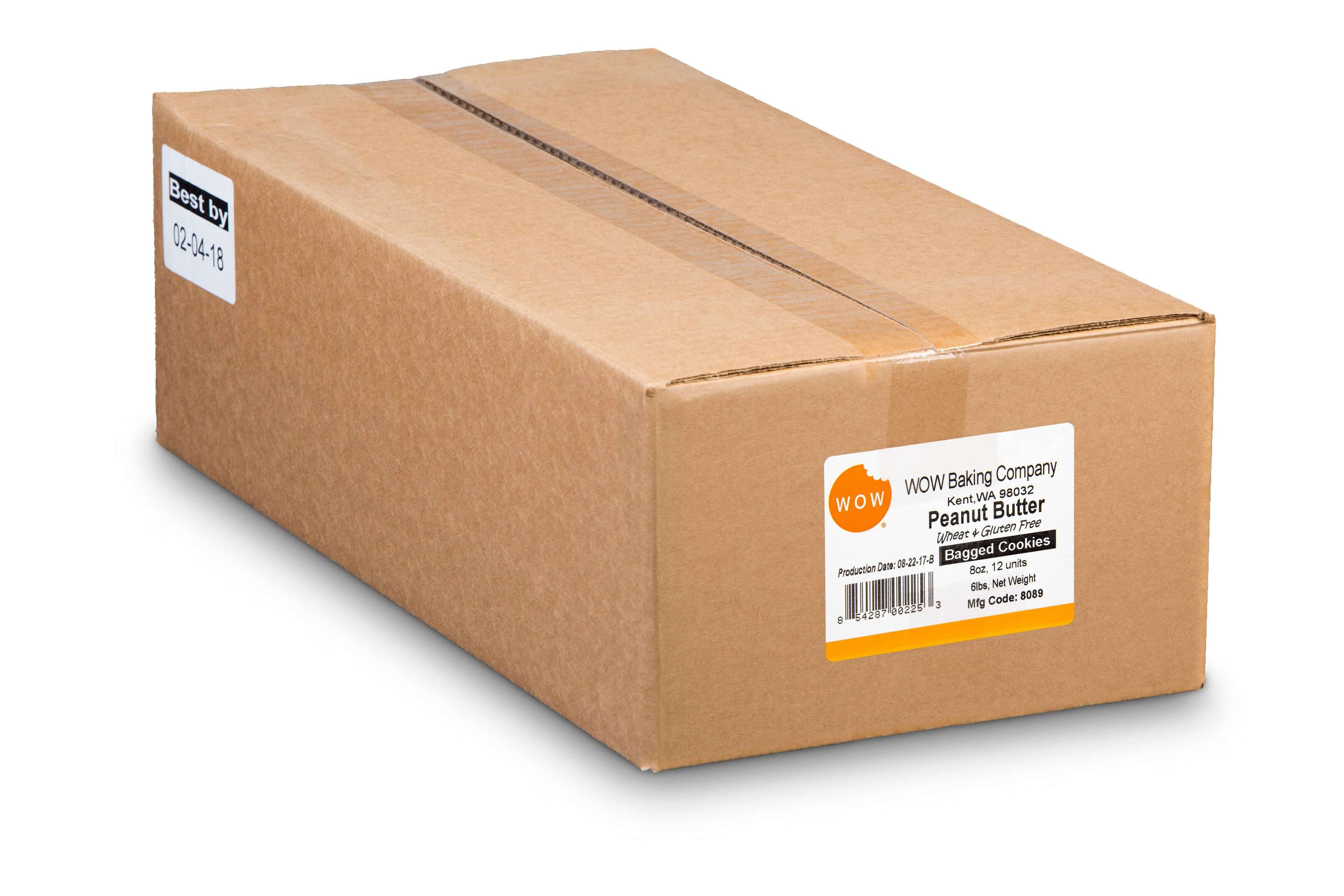 Gluten-Free Peanut Butter Cookie Resealable Bag