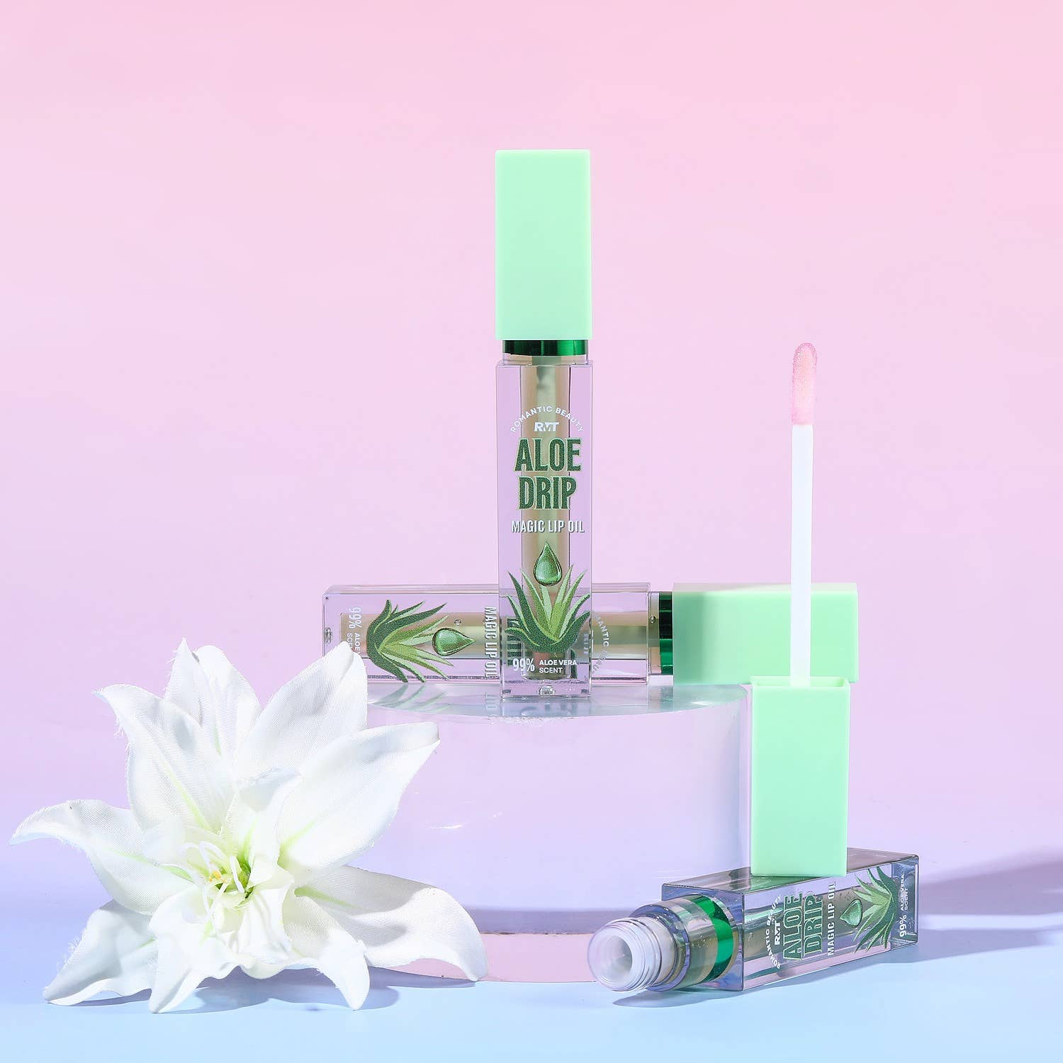24pk Aloe Drip Vitamin E Magic Lip Oil