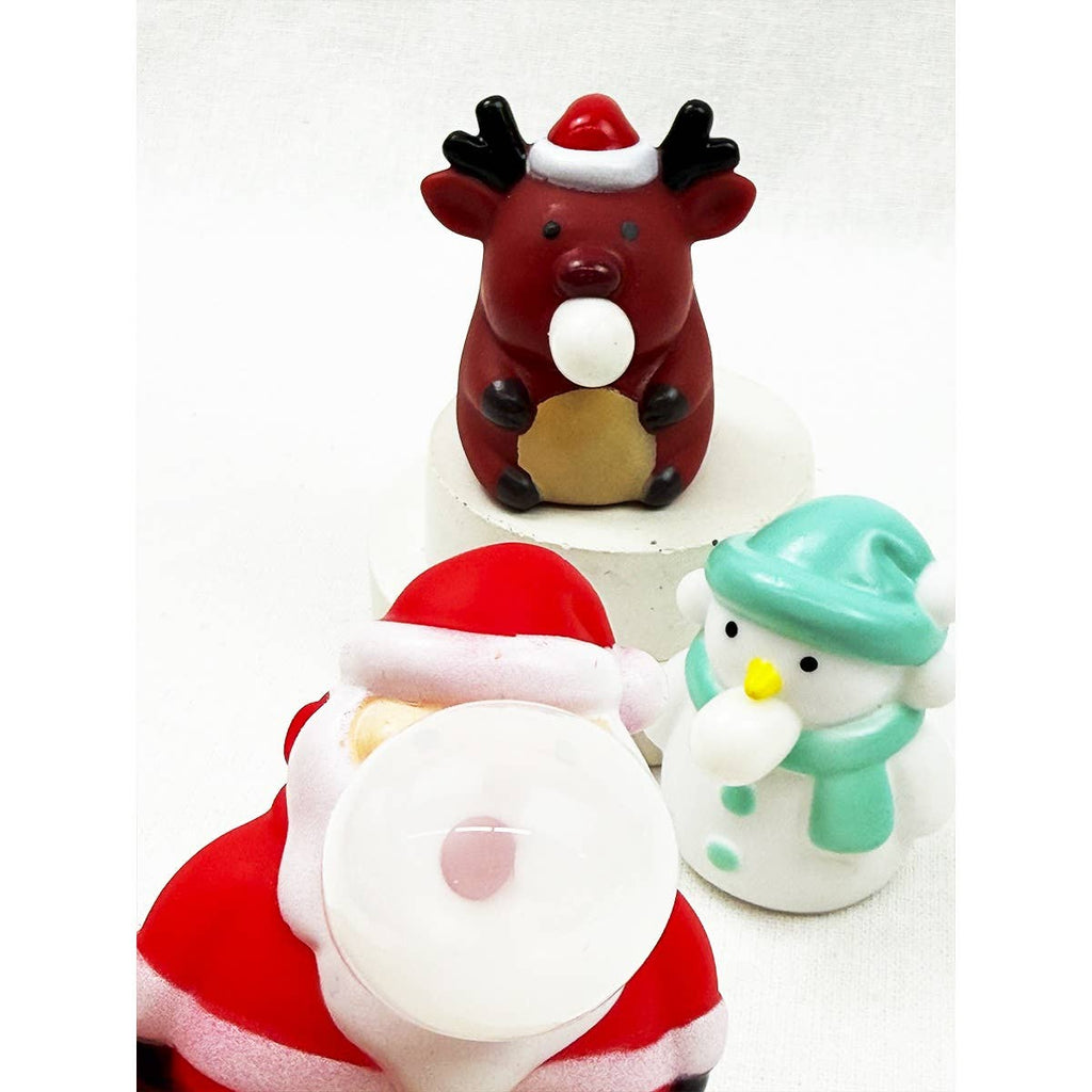 Blow Bubble Cute Christmas Character Squishy