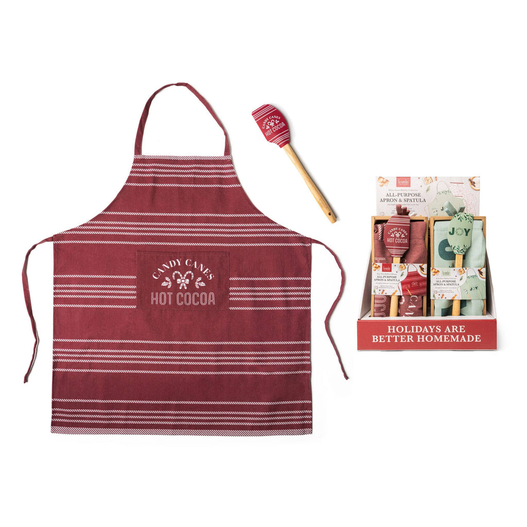 Home Sweet Holidays All-Purpose Apron & Spatula Set