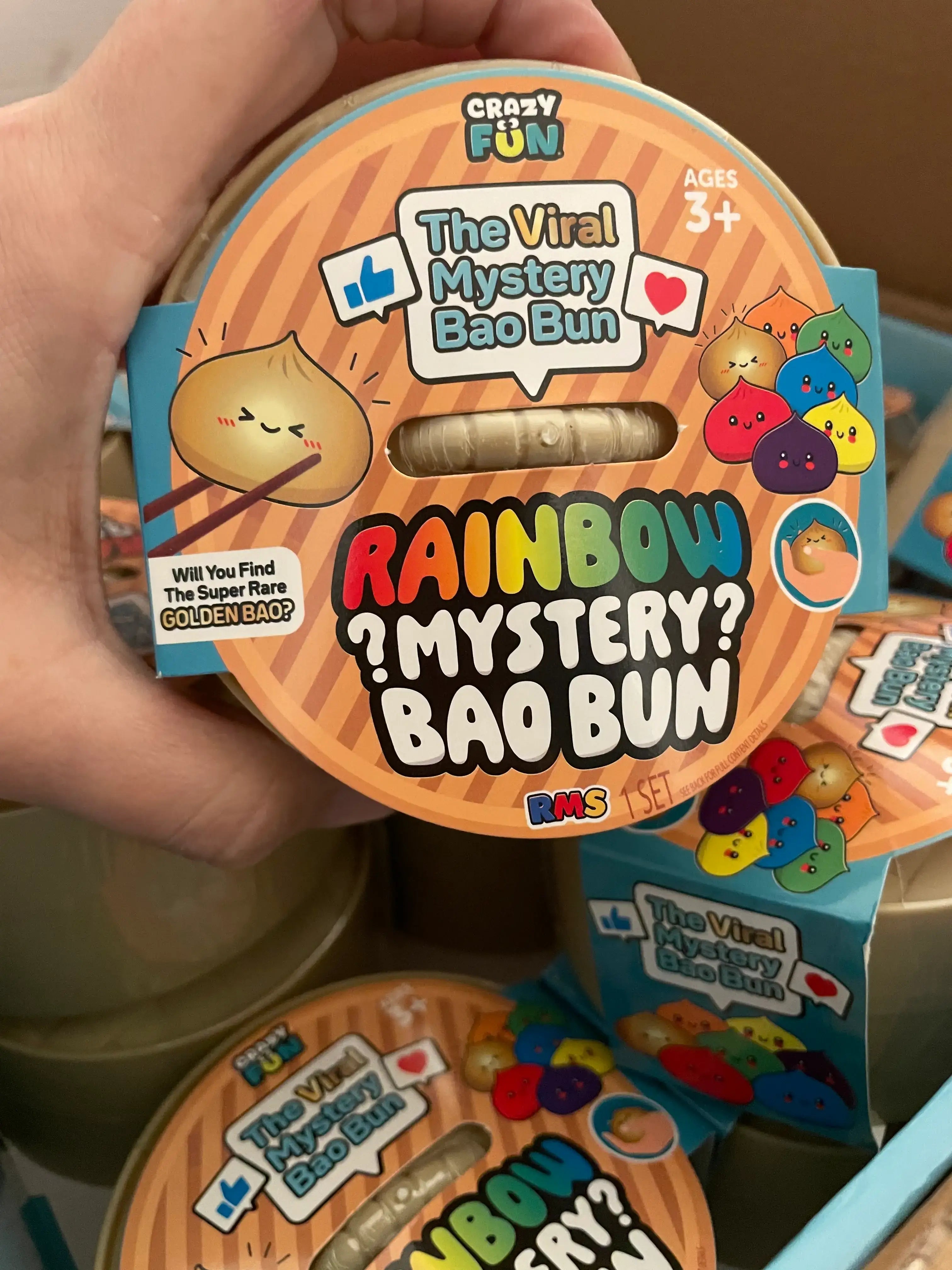 Crazy Fun Official RMS Mystery Bao Bun – Rare Rainbow Chase