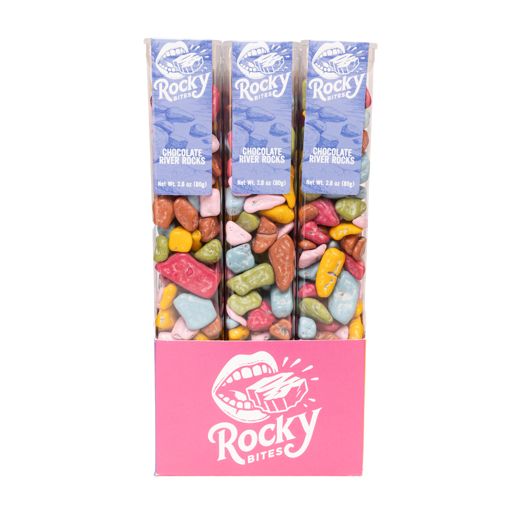 Chocolate Colorful Candy River Rocks