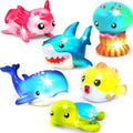 Tub Works® Under the Sea™ Light Up Bath Toys, 6 Pack