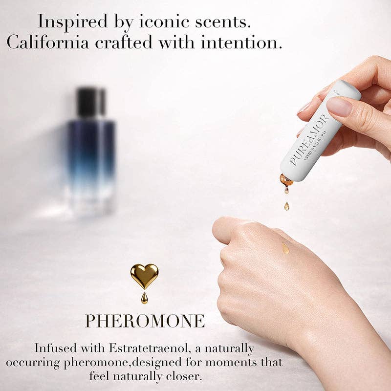 Citrus Vale Pheromone Perfume Oil Keychain - 2ml Mini