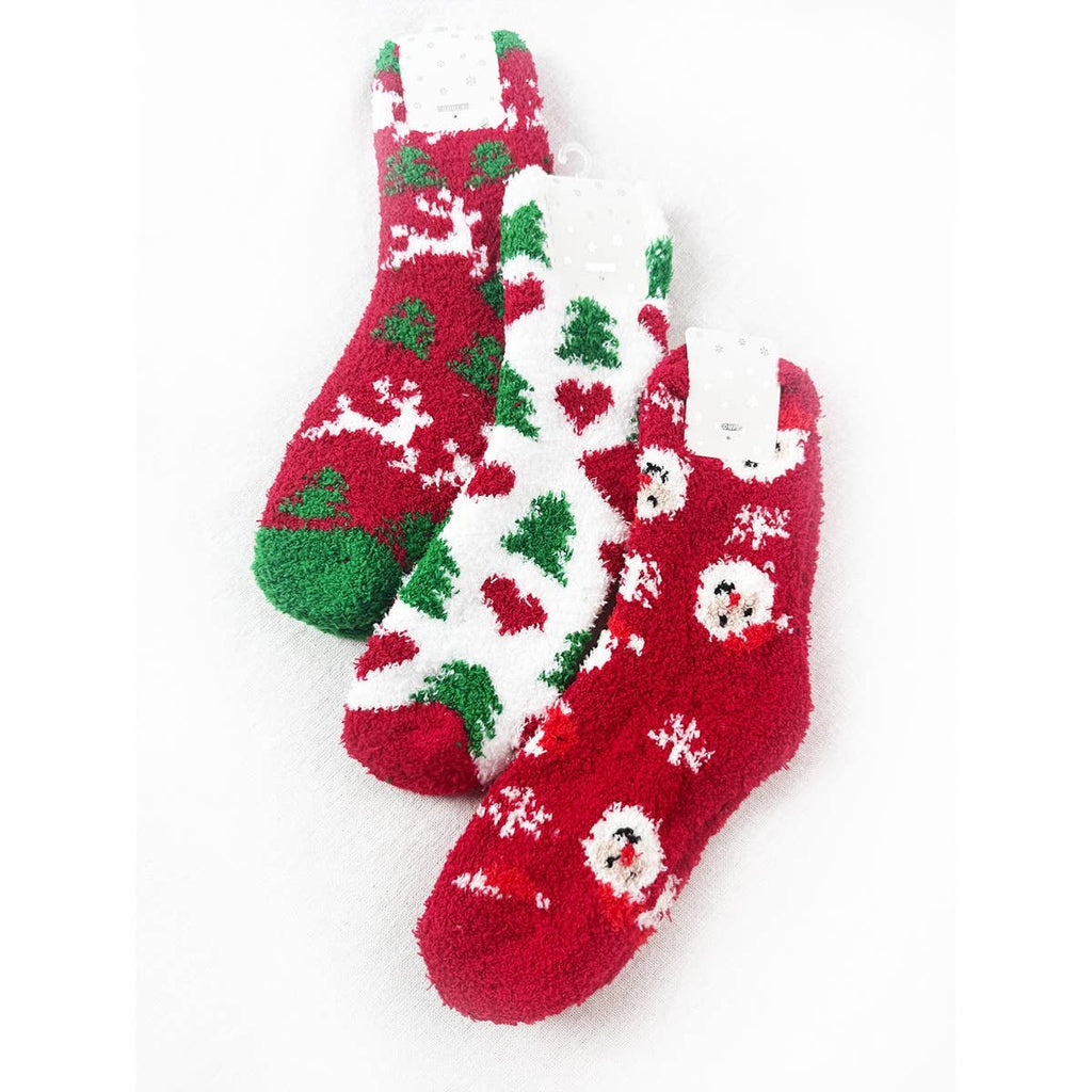 Soft and Cozy Christmas Theme Socks
