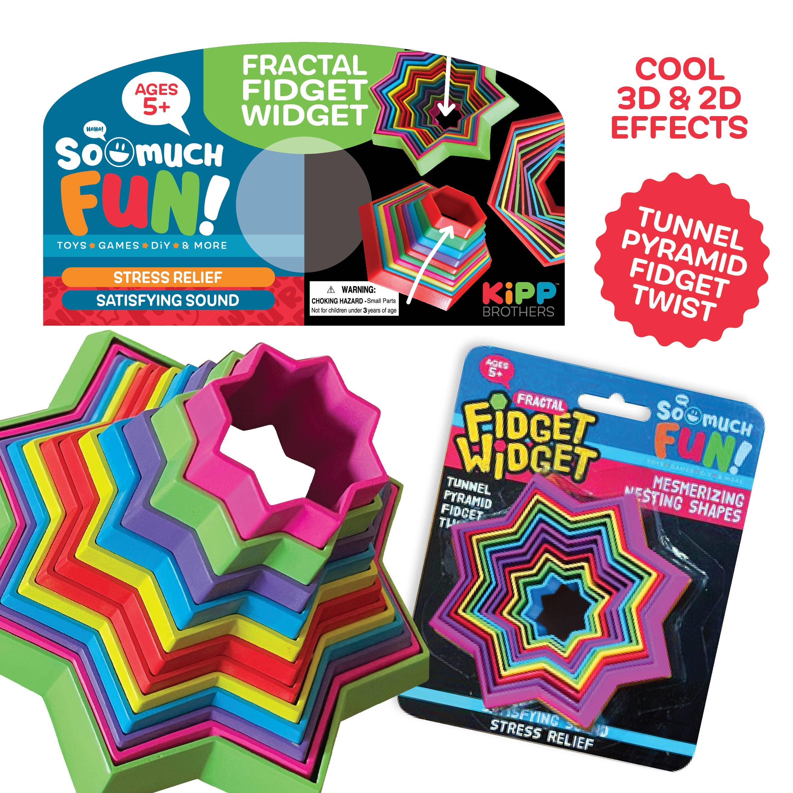 So Much Fun! Fractal Fidget Widget Toy