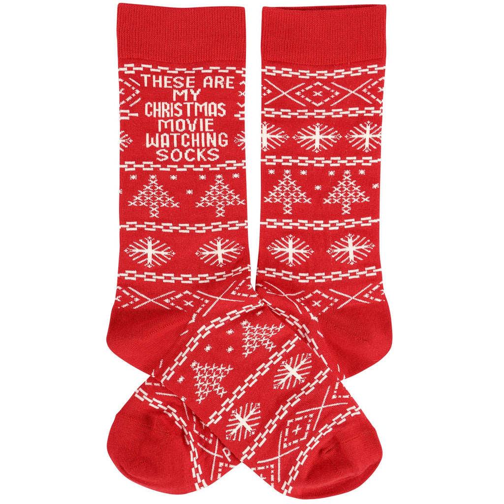 These Are My Christmas Movie Socks