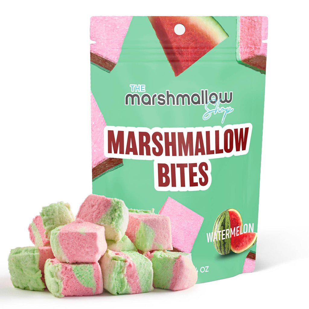 WATERMELON MARSHMALLOW BITES