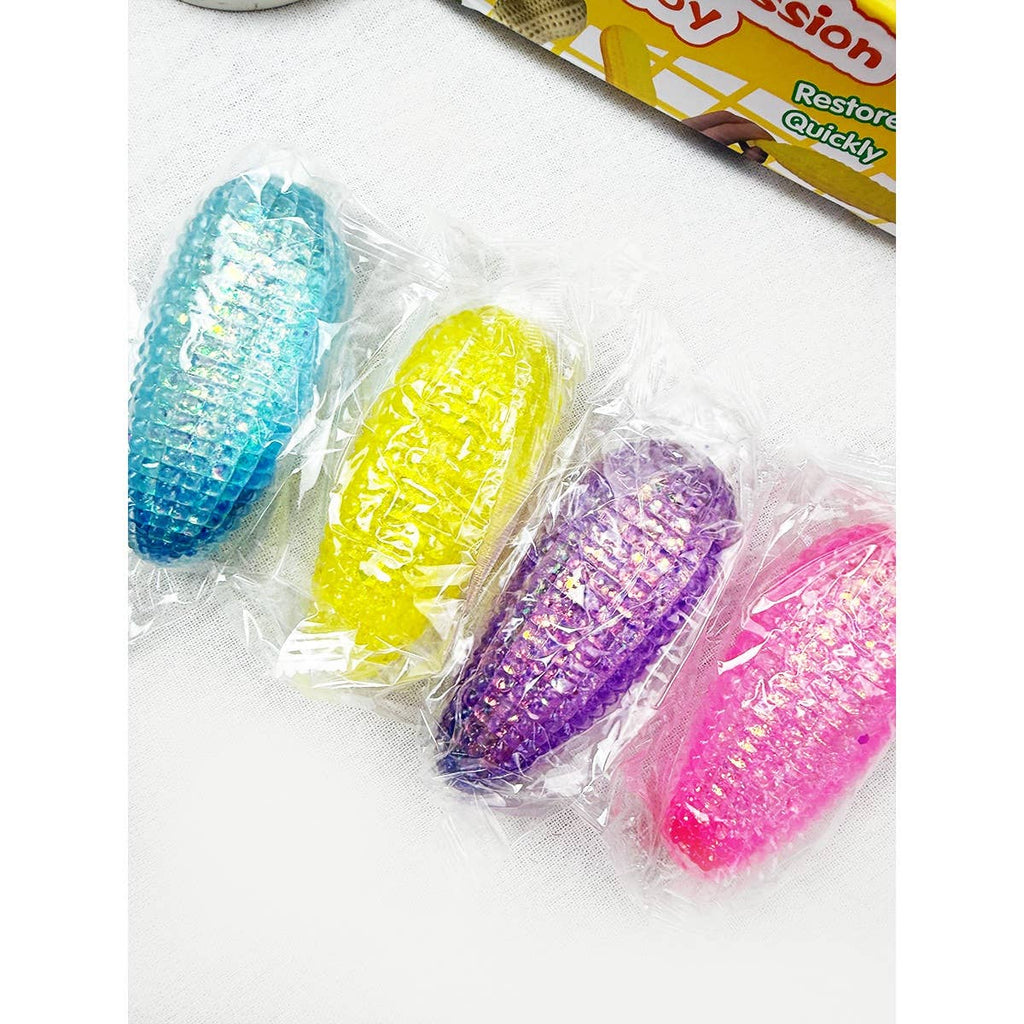 Corn Shaped Maltose Texture Stress Relief Squeeze Toy