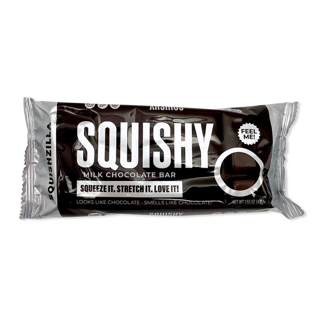 Fun Doh Slow Rise Scented Squishy Chocolate Bar - 12/Display