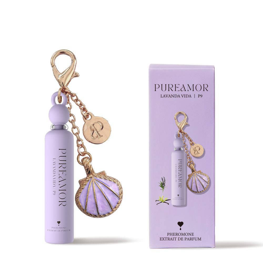 Lavanda Vida Pheromone Perfume Oil Keychain - 2ml Mini