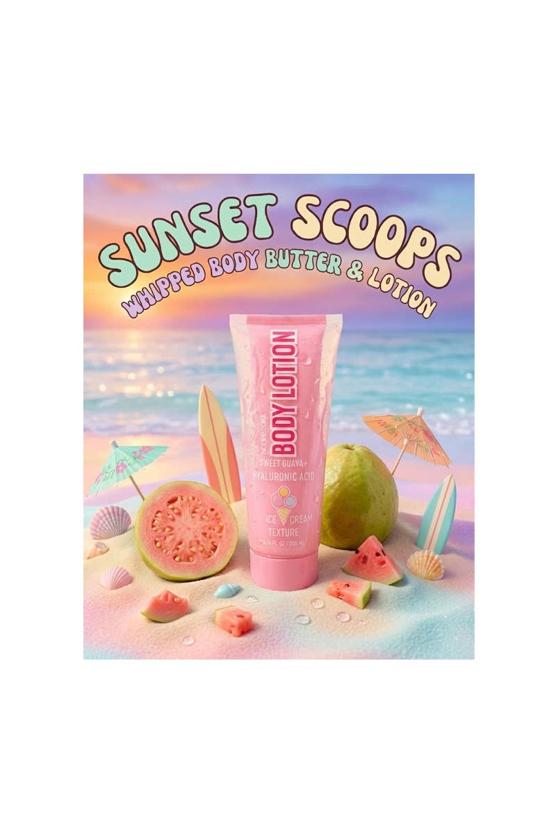 Noon Bora 52728 Sweet Guava Ice Cream Body Lotion - 12 pcs