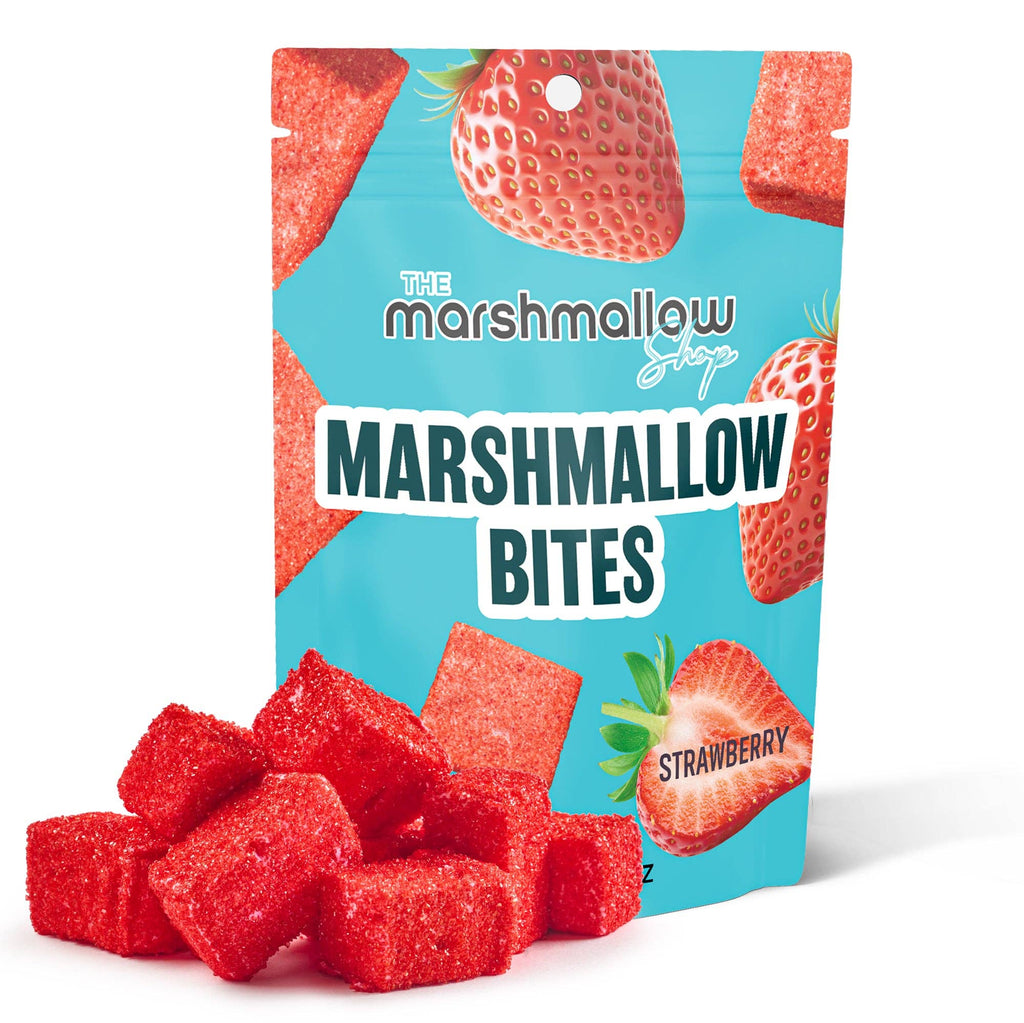STRAWBERRY MARSHMALLOW BITES