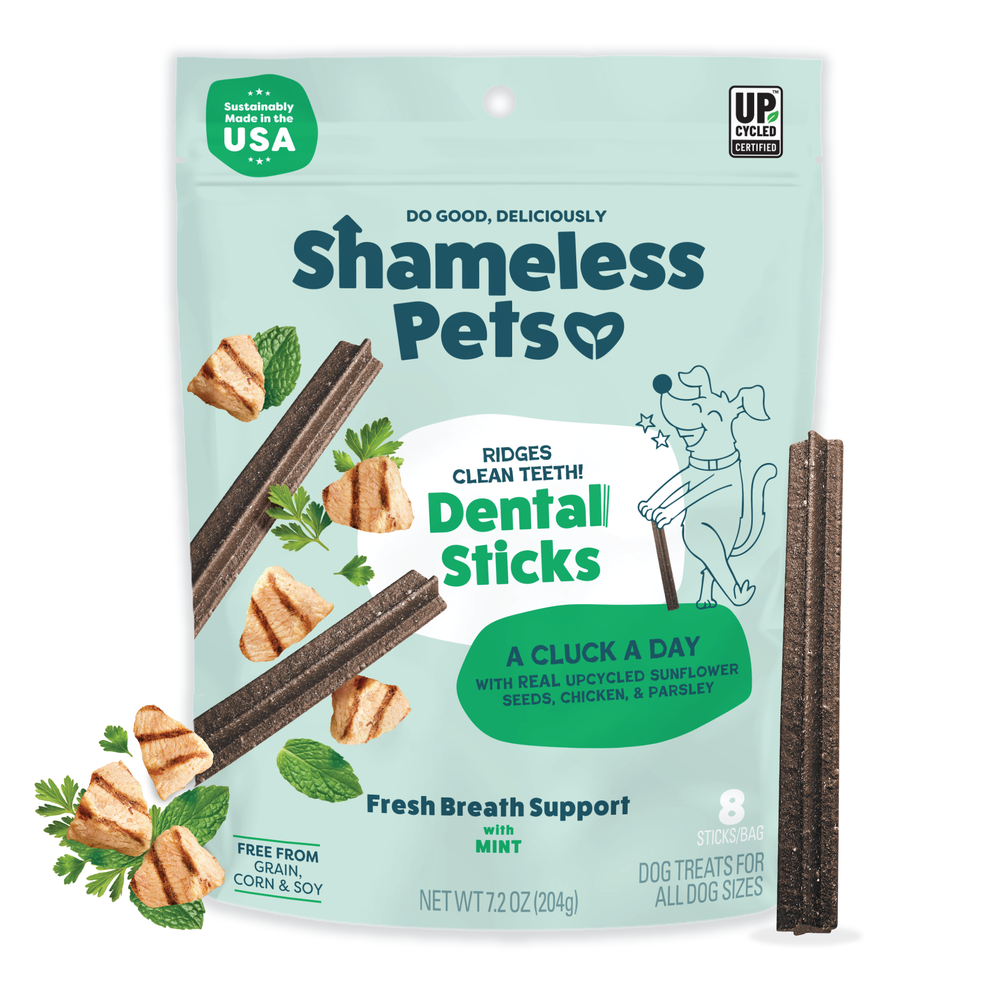 A Cluck A Day Dental Sticks 8ct