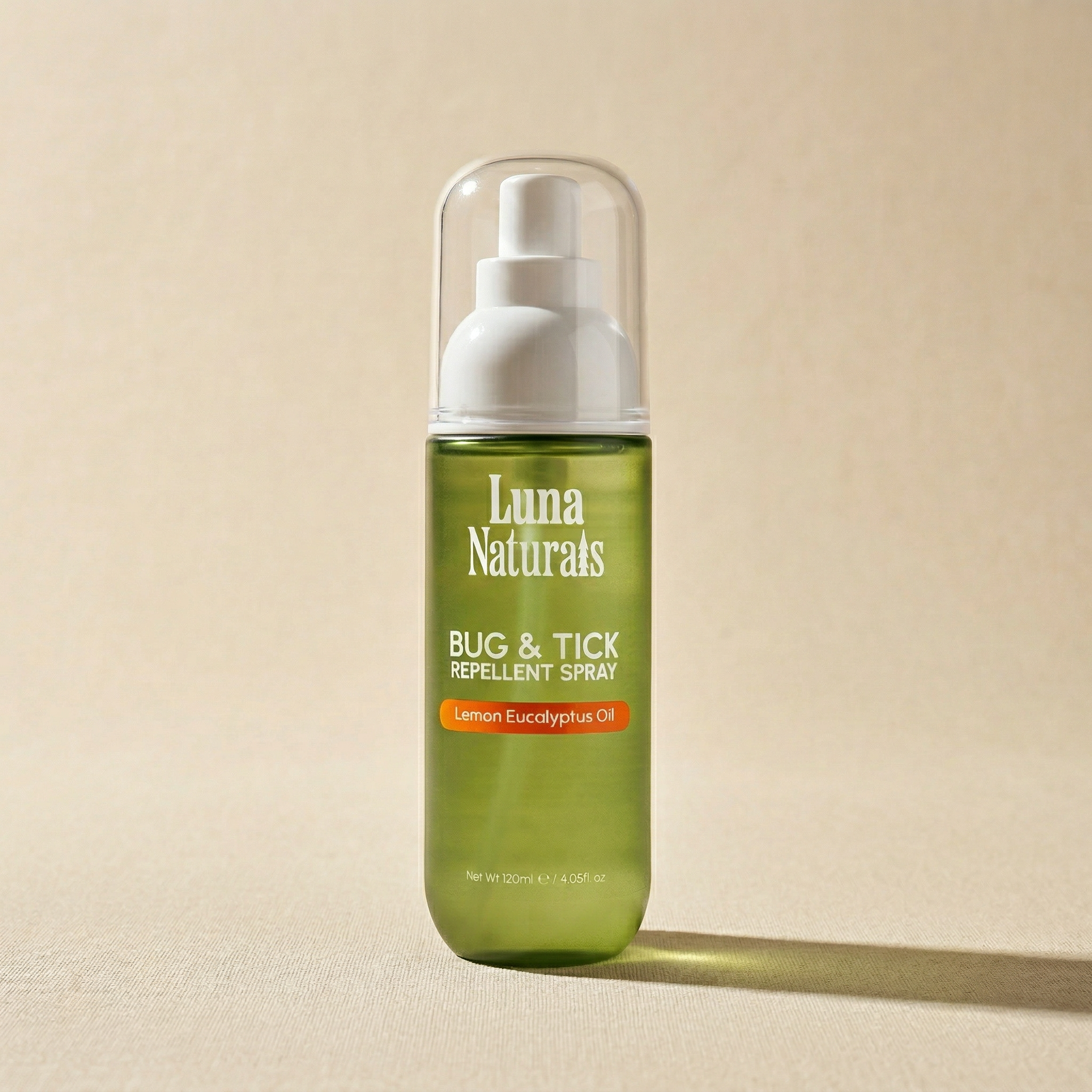 Bug & Tick Repellent Spray | Lemon & Eucalyptus Oil | 120ml