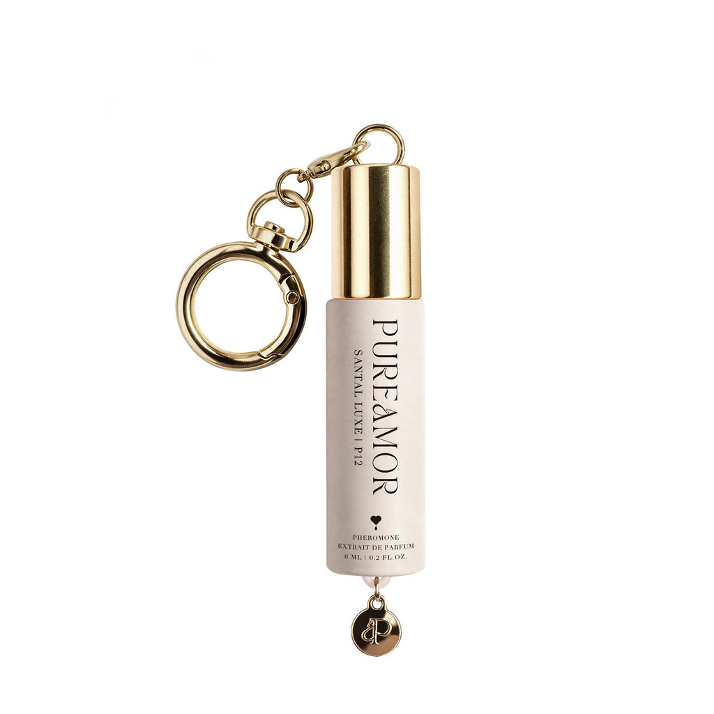 Santal Luxe | P12 Pheromone Perfume | 06 ML Keychain Roll on Perfume