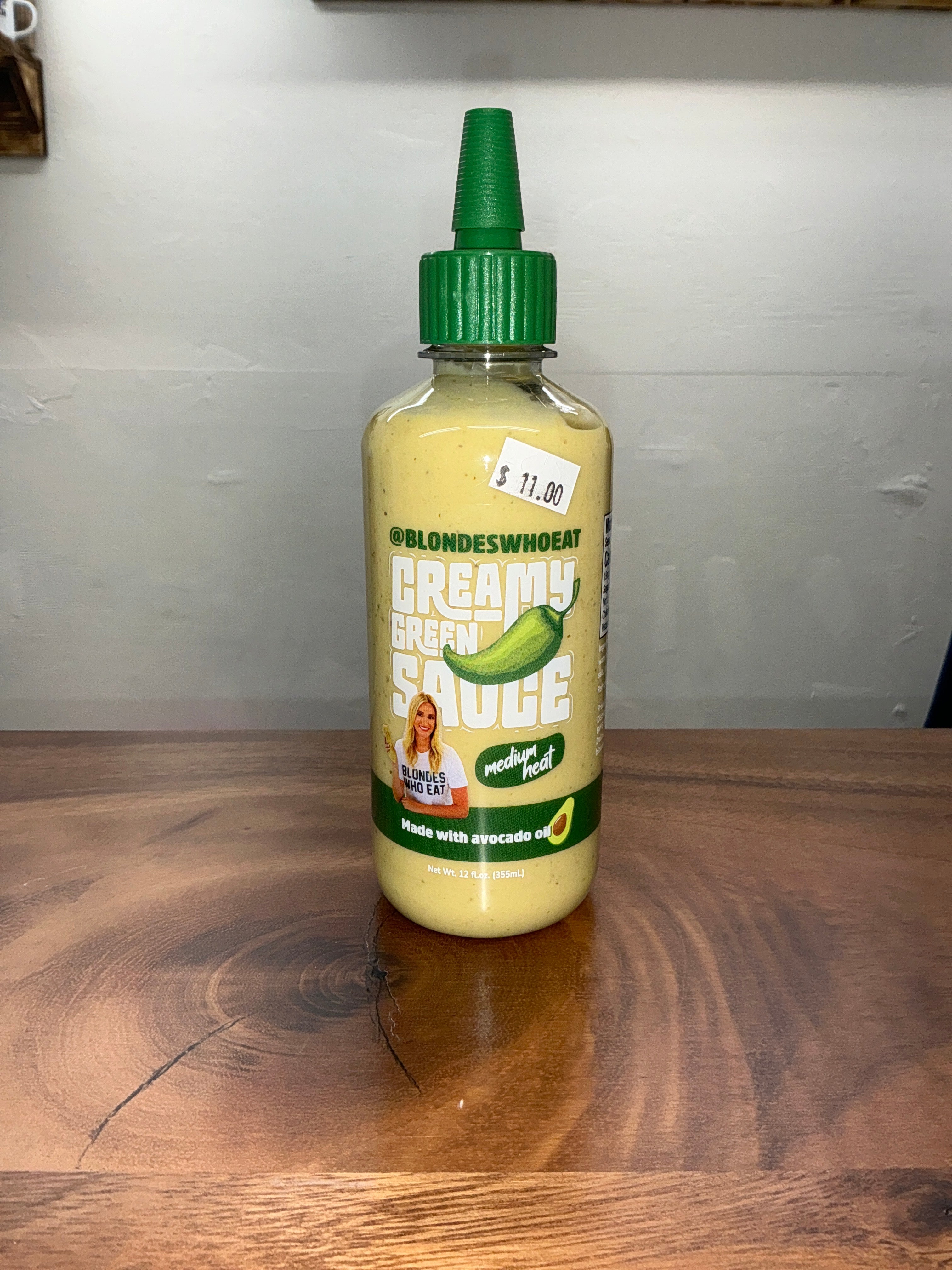 Creamy green sauce