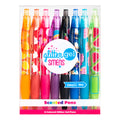 Smens - Glitter Gel - Scented Colored Gel Ink Pens - 8 Count