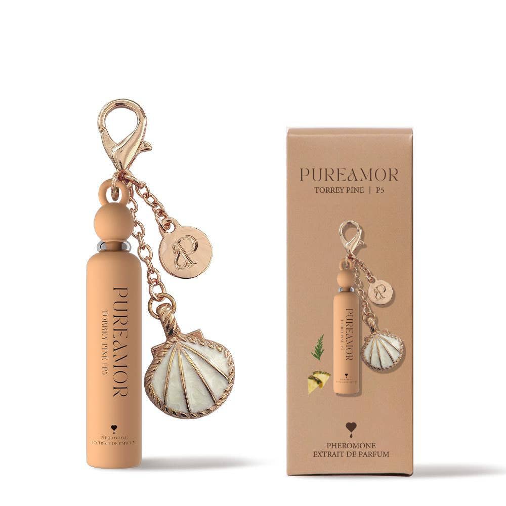 Torrey Pine Pheromone Perfume Oil Keychain - 2ml Mini