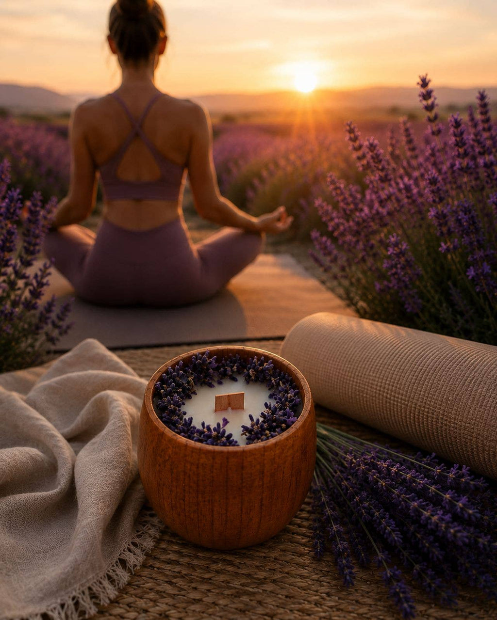 Lavender Serenity Candle