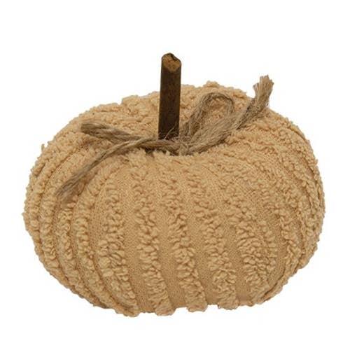 Mini Chenille Pumpkin, 2 Assorted