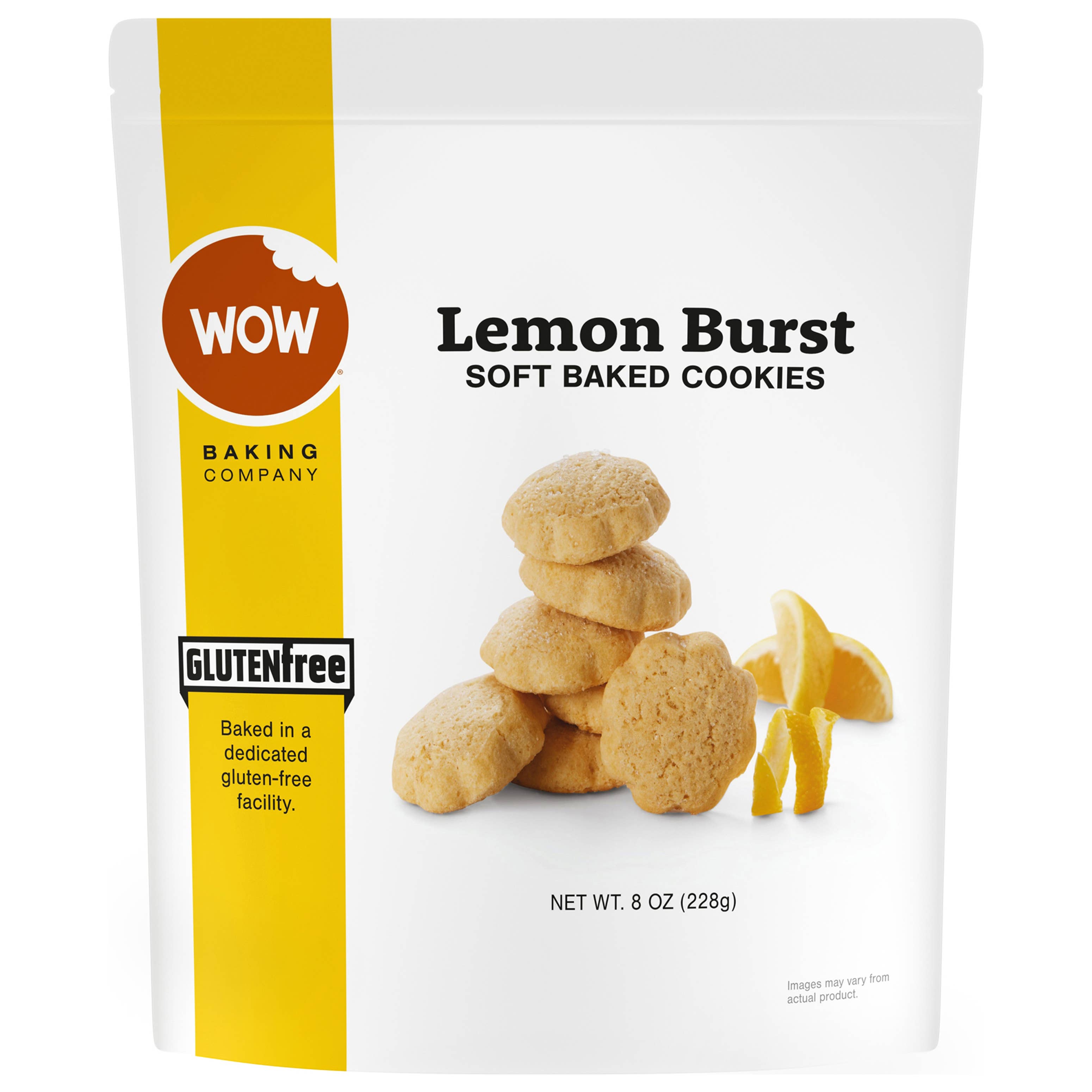 Gluten-Free Lemon Burst Cookie Resealable Bag