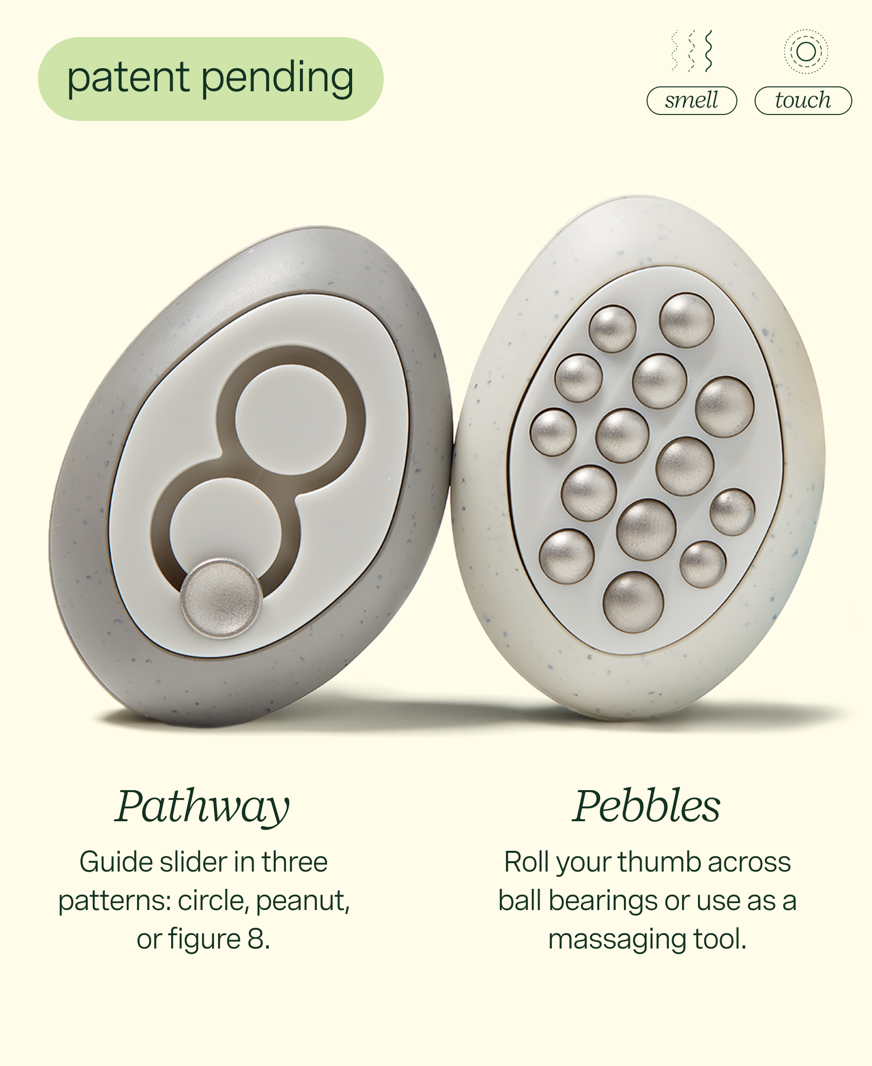 Lifelines Grounding Stones - Meditative Fidget Collection