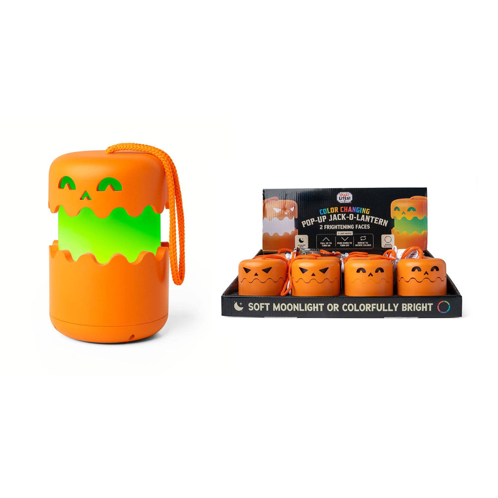 Spooky LITES! Color Changing Pop-Up Jack-O-Lantern