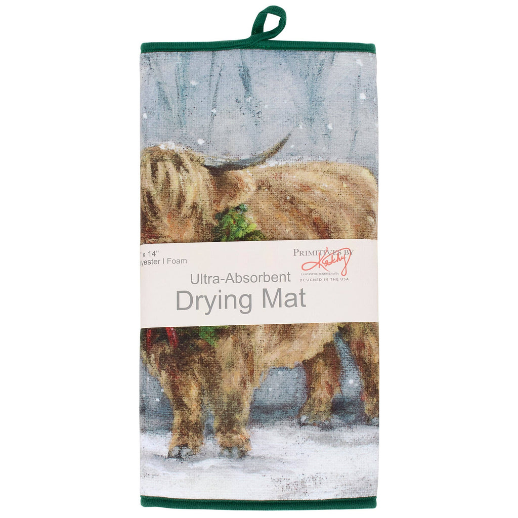 Snowy Highland Drying Mat