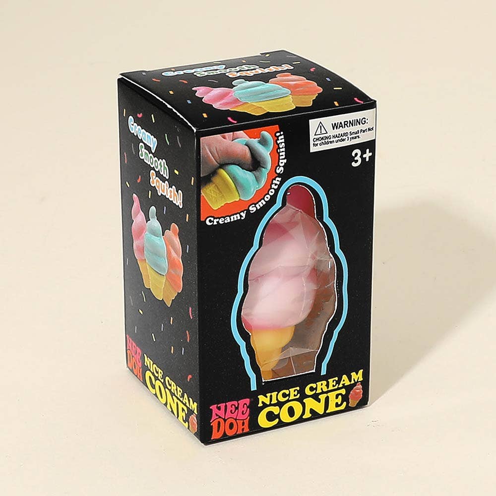 12PCS -No Brand Ice Cream Cone Squishy Stress Relief Toy